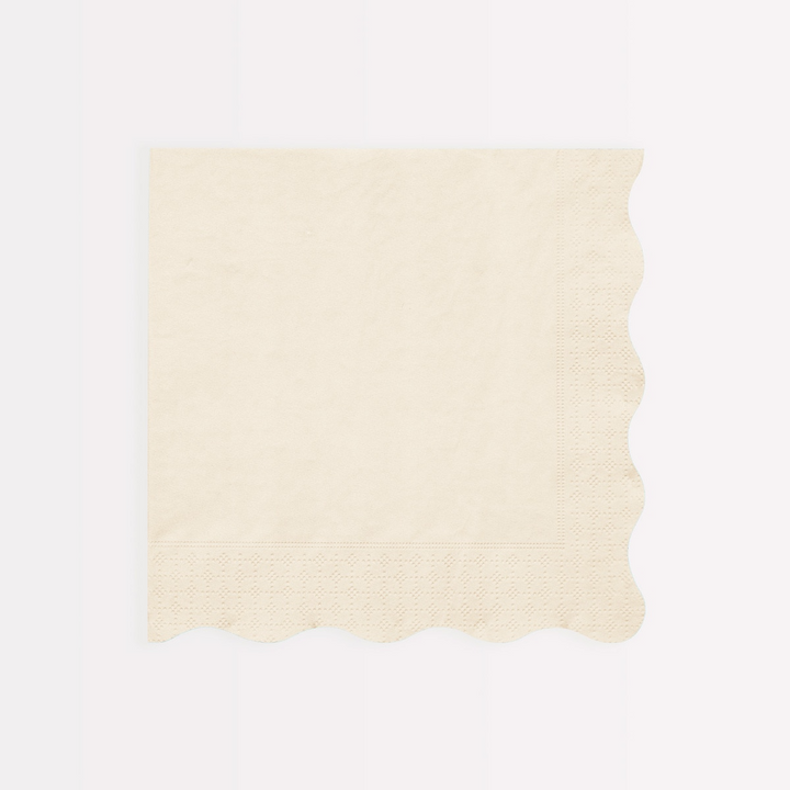 Pastel Wavy Paris Dinner Napkins