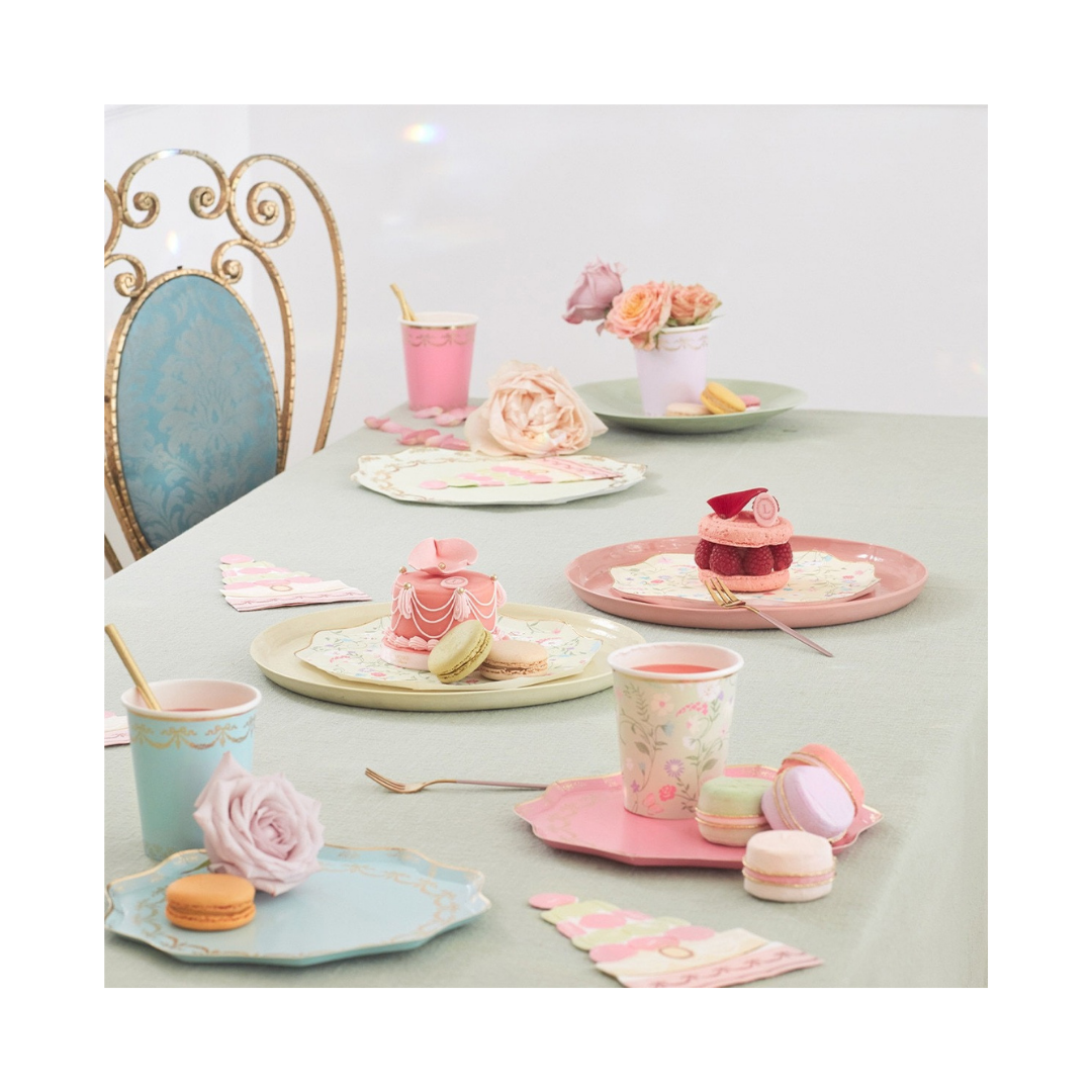 Multicolor Pastel Paris Dinner Napkins