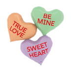 Conversation Heart Valentine’s Day Foil Balloon, 37in - Giant