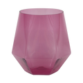 Pink geometric tumbler cup for celebrations from Parte Haus party supply store in Bethesda MD