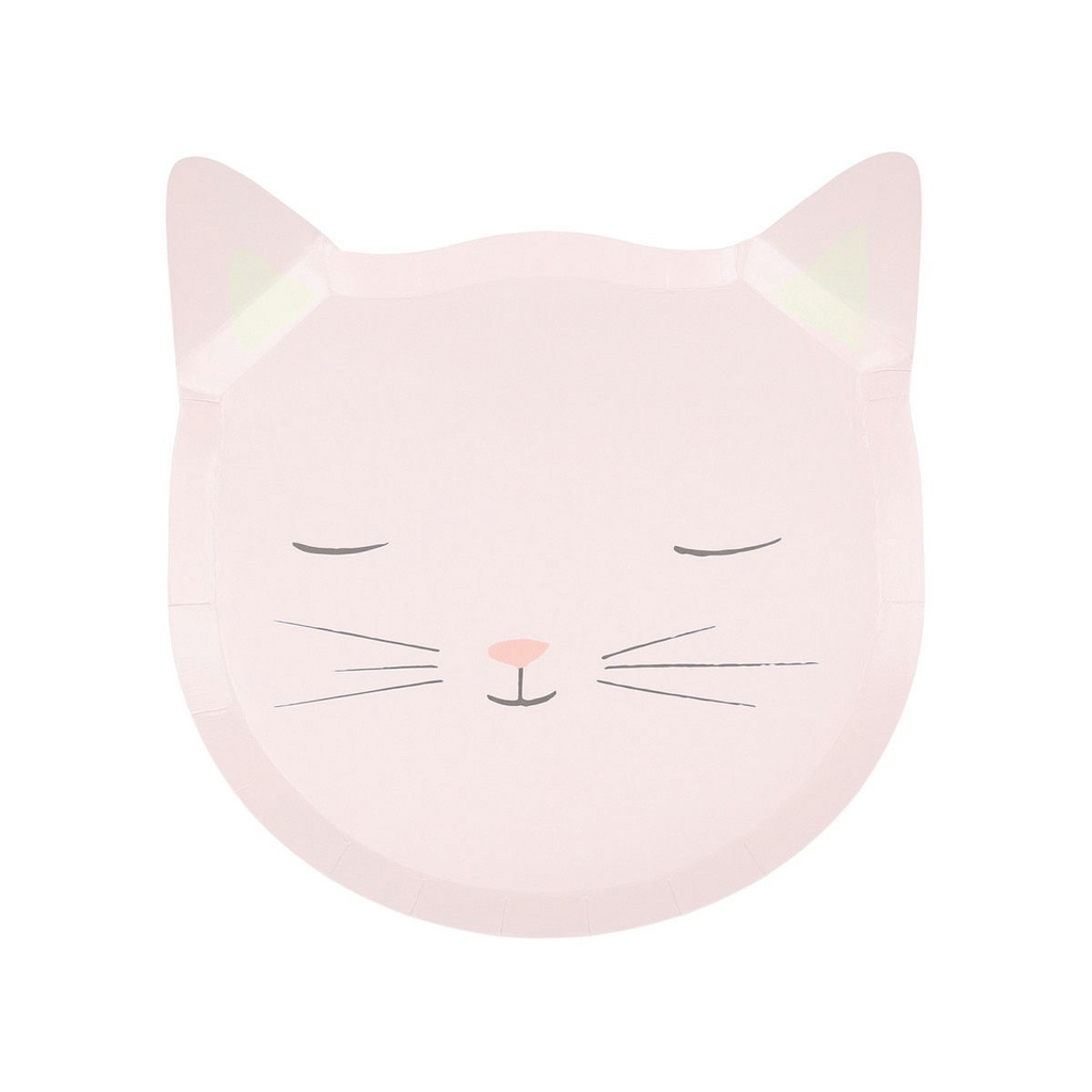 Pastel Assorted Kitten Small Plates