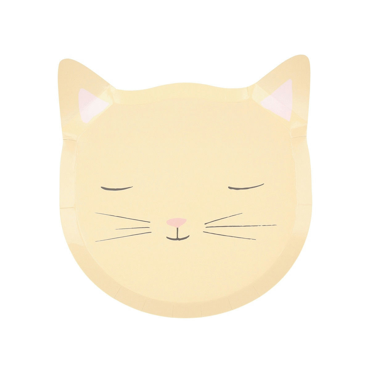Pastel Assorted Kitten Small Plates