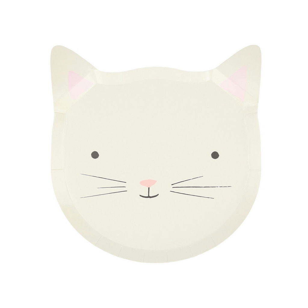 Pastel Assorted Kitten Small Plates