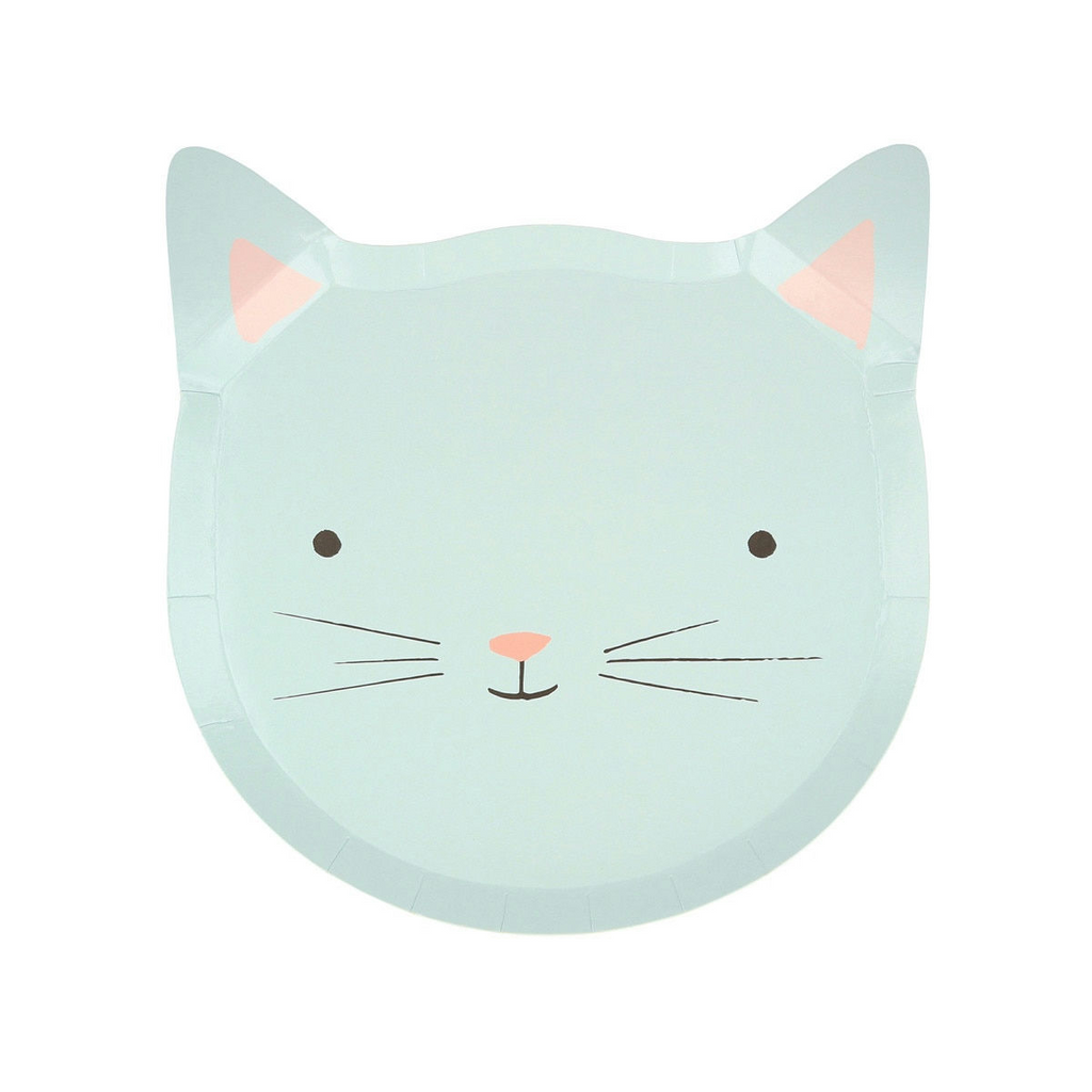 Pastel Assorted Kitten Small Plates