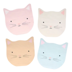 Assorted Pastel Kitten Cocktail Napkins