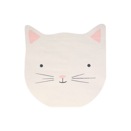 Assorted Pastel Kitten Cocktail Napkins