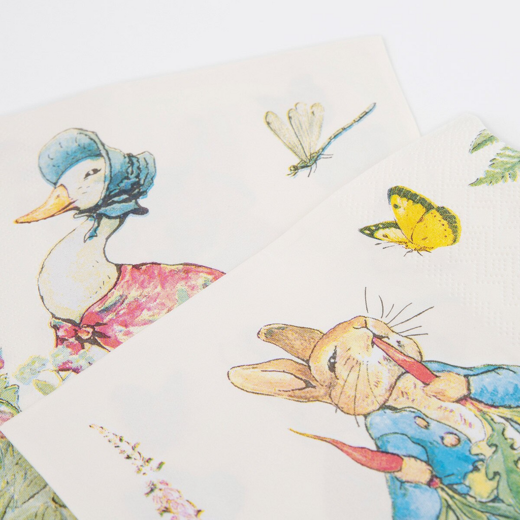 Peter Rabbit™ In The Garden Napkins - 2 Sizes