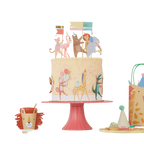 Animal Parade Cake Toppers