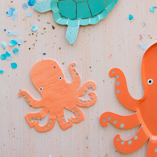 Octopus Napkins