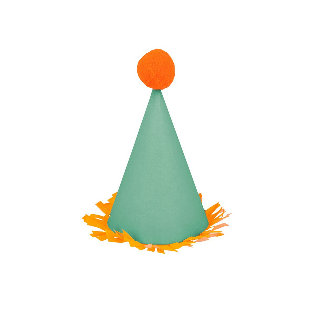 Assorted Colors Mini Party Hats