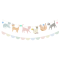 Multicolor Pastel Kitten Garland