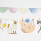 Multicolor Pastel Kitten Garland