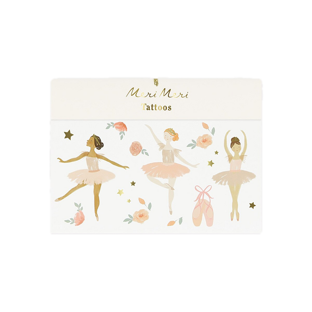 Ballet Temporary Tattoos