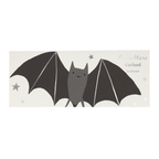 Black bat garland with silver stars Halloween decoration from Parte Haus party supply store in Bethesda Maryland
