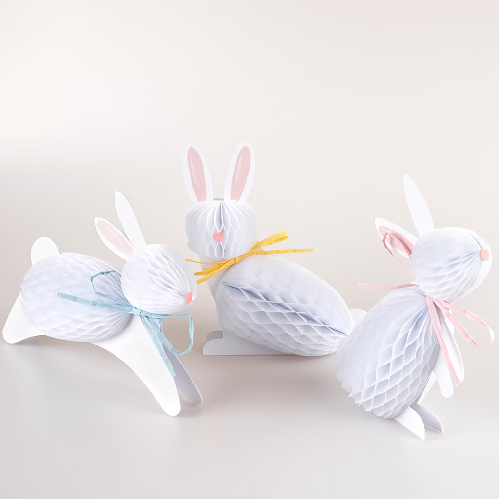 Bunny Honeycomb Decorations