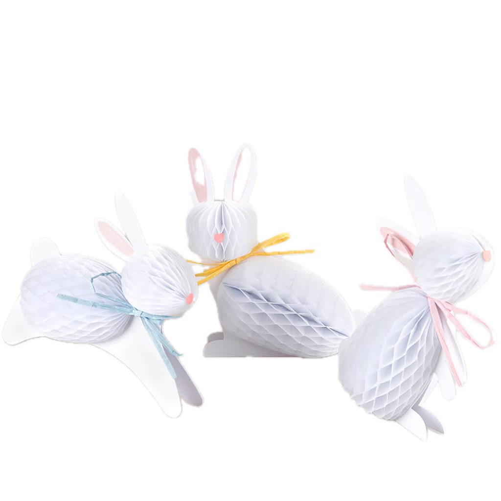 Bunny Honeycomb Decorations