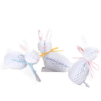 Bunny Honeycomb Decorations