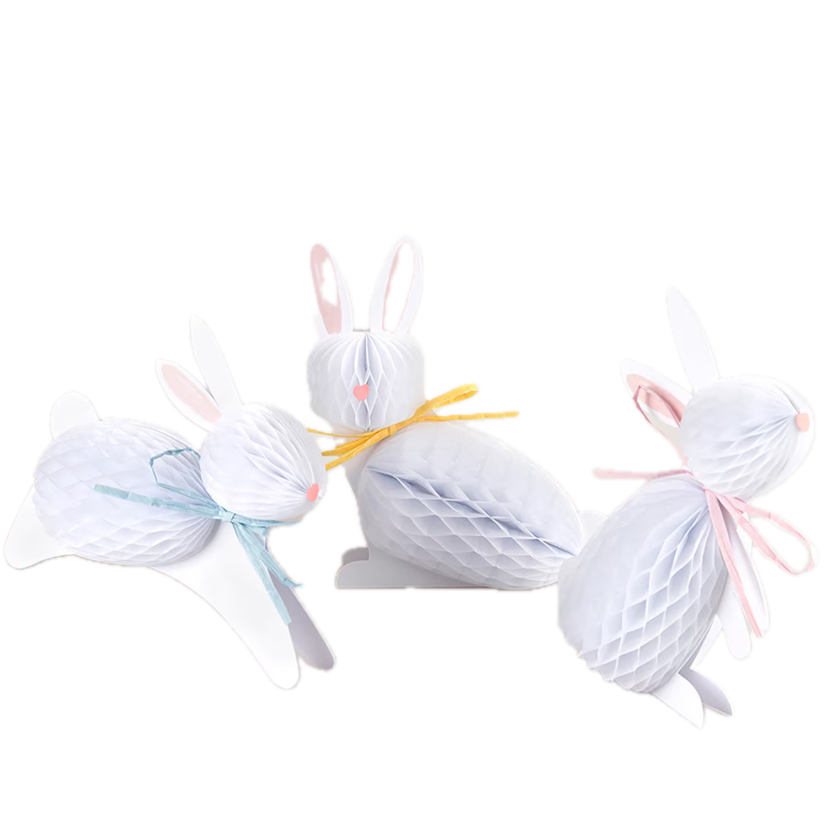 Bunny Honeycomb Decorations