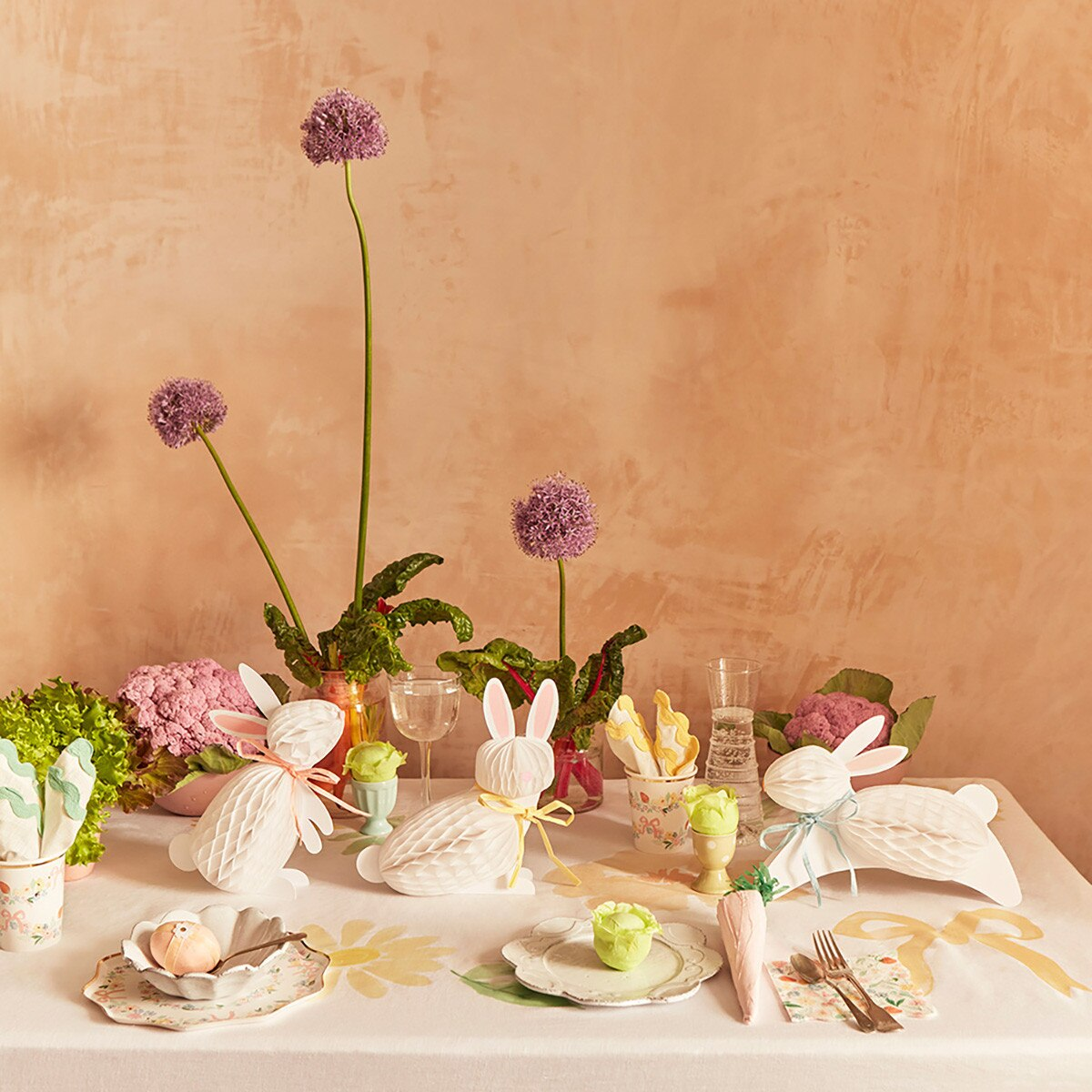 Bunny Honeycomb Decorations