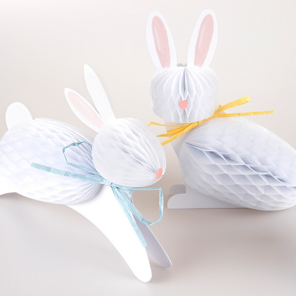 Bunny Honeycomb Decorations