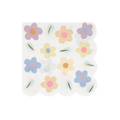 Pastel floral napkin with scalloped edge spring theme from Parte Haus party supply store in Bethesda MD