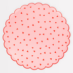Heart Pattern Dinner Plates