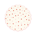 Heart Pattern Side Plates