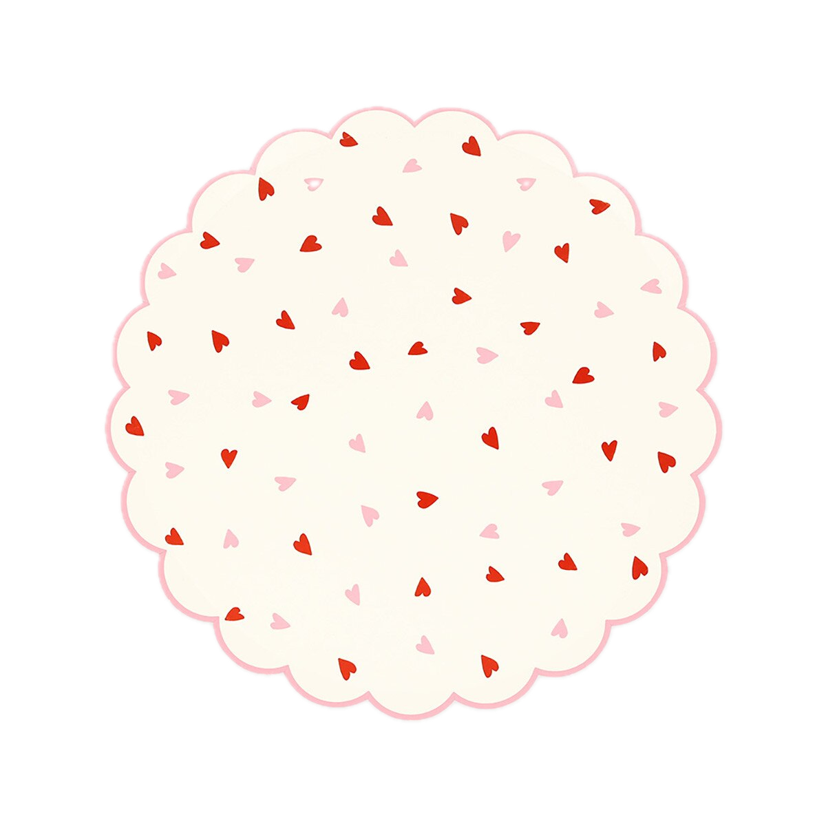 Heart Pattern Side Plates