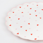 Heart Pattern Side Plates