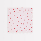 Heart Pattern Large Napkins