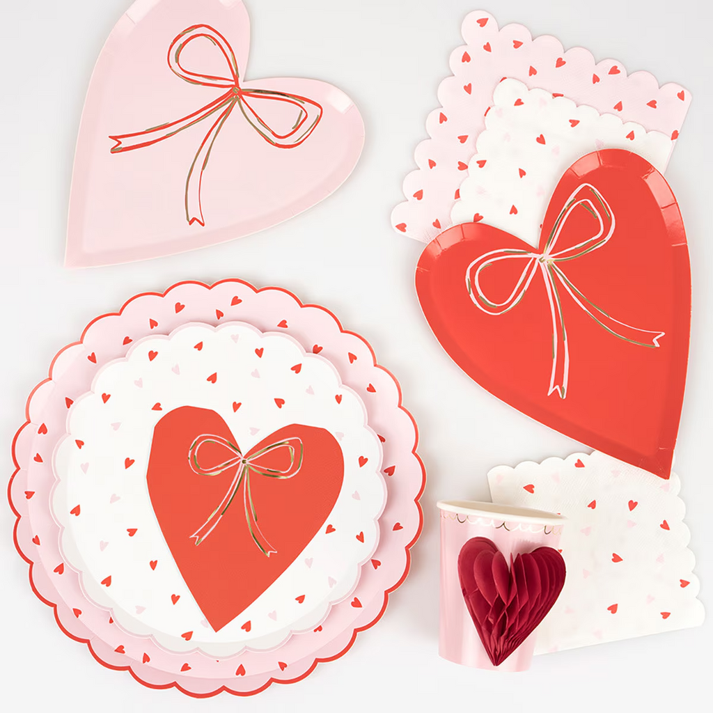 Heart Pattern Large Napkins