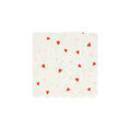 Heart Pattern Small Napkins