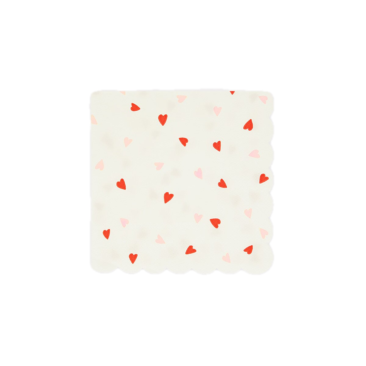 Heart Pattern Small Napkins