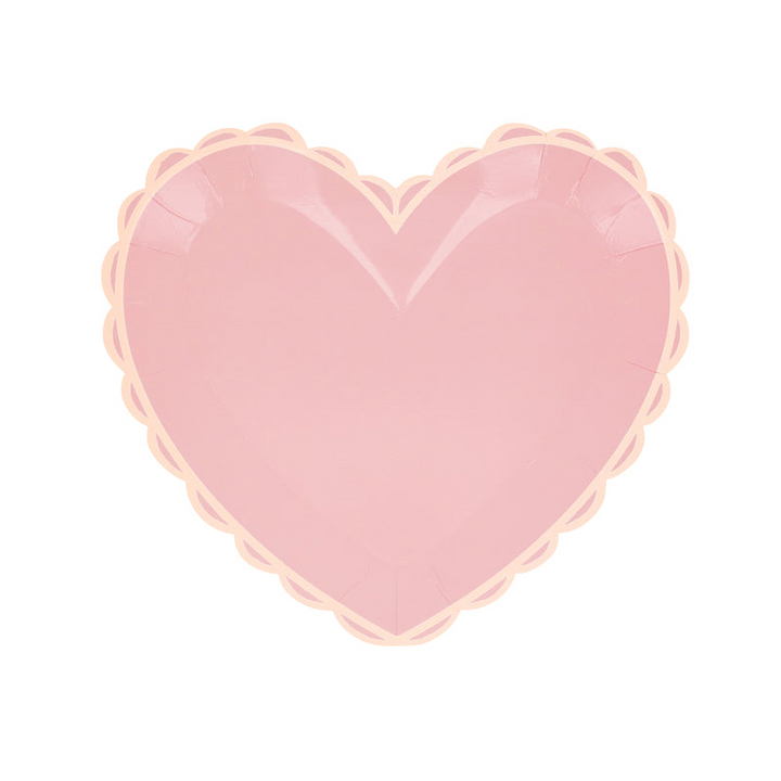 Pastel Heart Shaped Small Plates