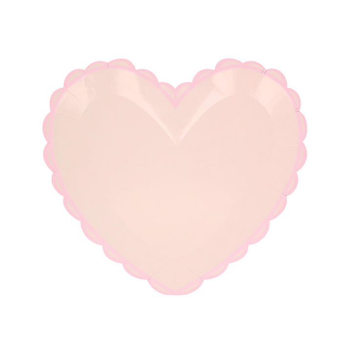 Pastel Heart Shaped Small Plates