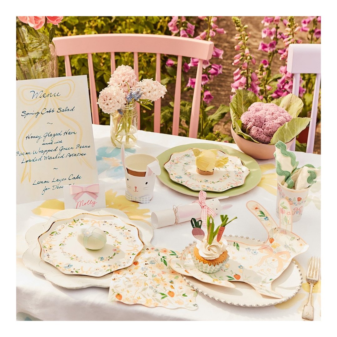 Pastel Bow Place Cards