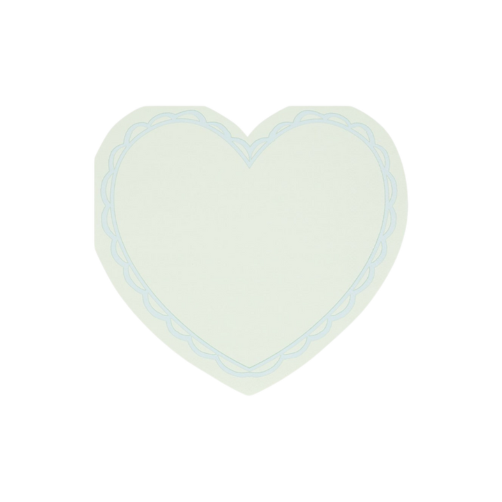 Pastel Heart Shaped Napkins