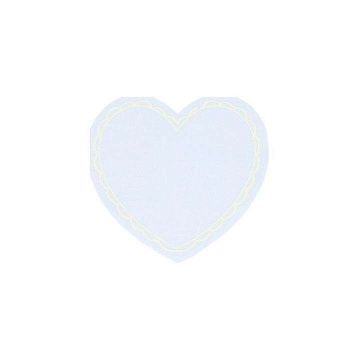 Pastel Heart Shaped Napkins