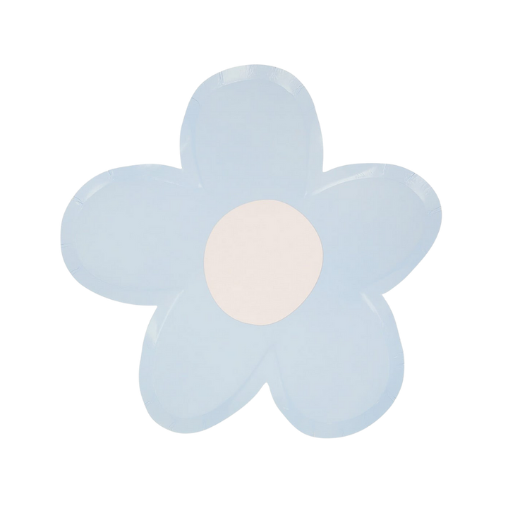 Pastel Daisy Shaped Dinner Plates