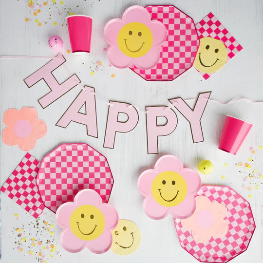 Daisy Shaped Napkins