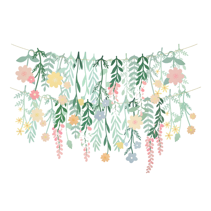 Floral Paper Backdrop