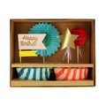 Stripe Party Cupcake Kit