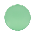 Assorted Colors Wavy Line Dinner Plates