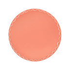 Assorted Colors Wavy Line Appetizer Plates