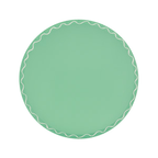 Assorted Colors Wavy Line Appetizer Plates