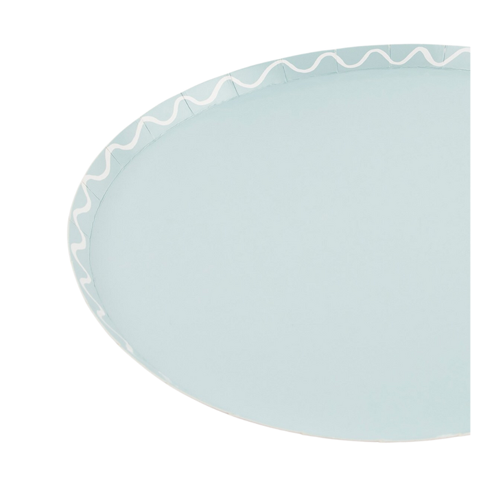 Mixed Wavy Line Side Plates