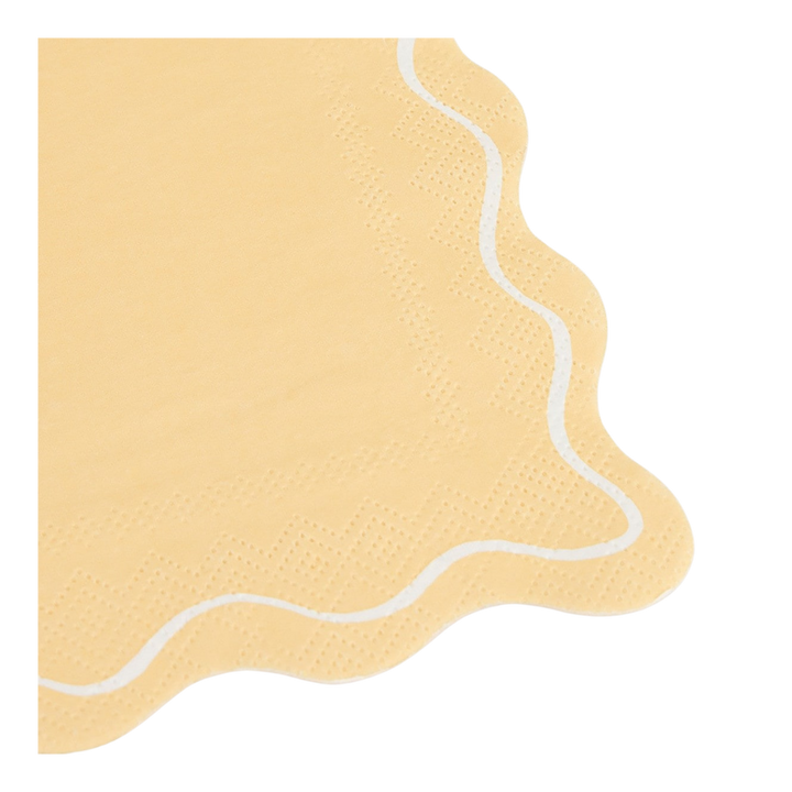 Mixed Wavy Line Small Napkins