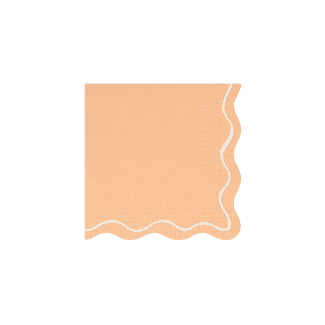 Mixed Wavy Line Small Napkins