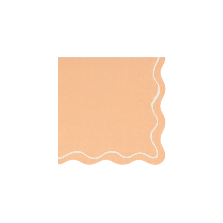 Mixed Wavy Line Small Napkins