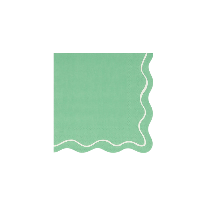 Mixed Wavy Line Small Napkins